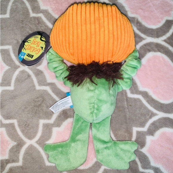 NEW BARKBOX HALLOWEEN DOG TOY CALLED GOURD BOY SIZE M-L - Picture 6 of 6
